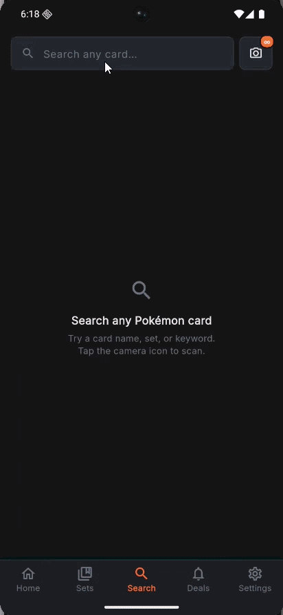 PokeDeal Finder App — custom deal rules